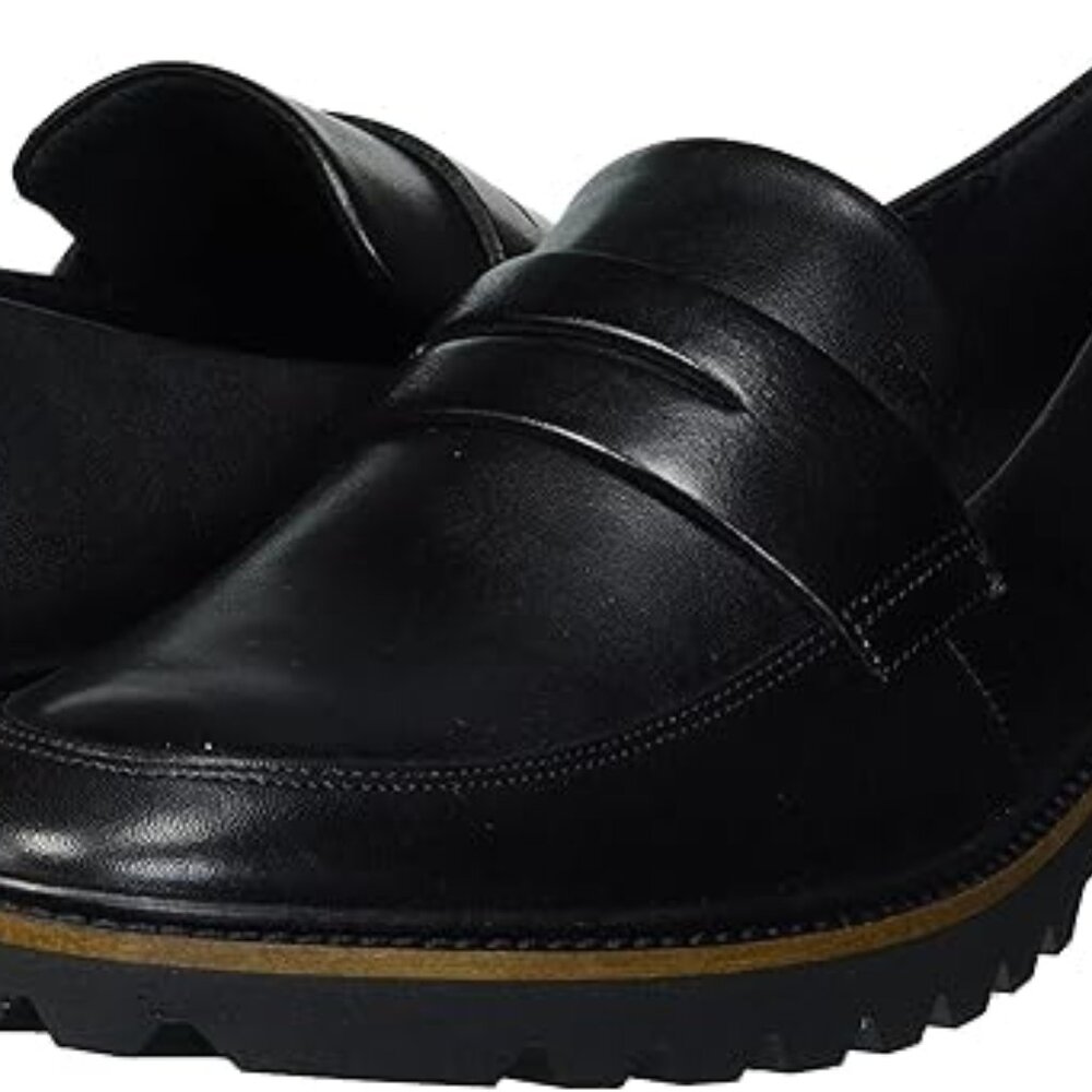 Ecco Loafer black, new, EU 39 / US 8-8.5